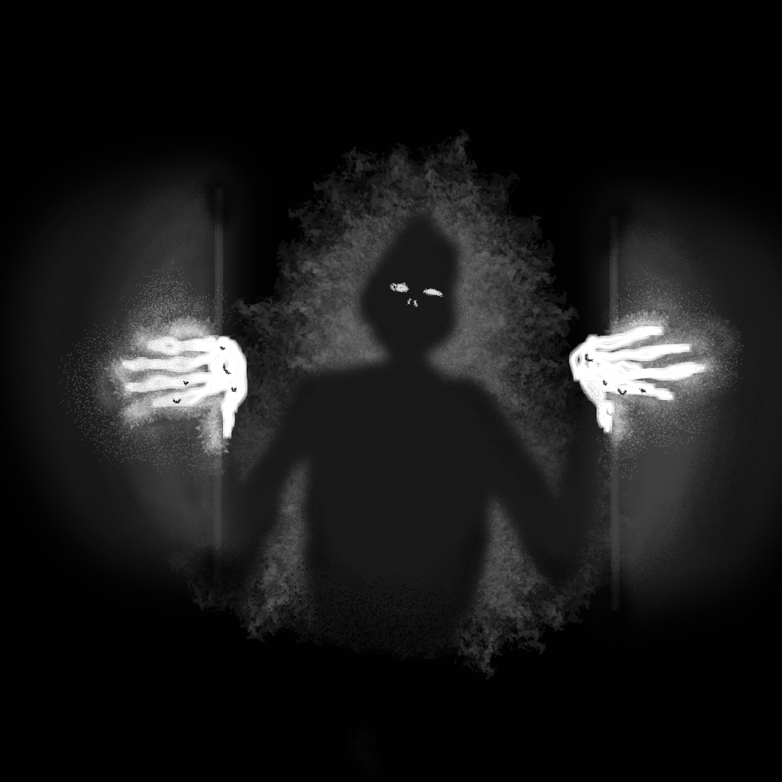 scary man